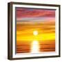 Sunlit Ocean II-Maggie Olsen-Framed Art Print