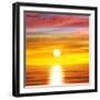 Sunlit Ocean II-Maggie Olsen-Framed Art Print