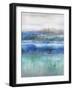 Sunlit Ocean-K. Nari-Framed Art Print