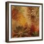 Sunlit Palms II-John Seba-Framed Art Print