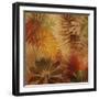 Sunlit Palms II-John Seba-Framed Art Print