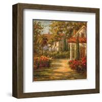 Sunlit Path-Paul Burkett-Framed Art Print