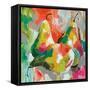 Sunlit Pears-Amanda J^ Brooks-Framed Stretched Canvas