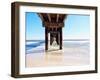 Sunlit Pier I-Gail Peck-Framed Art Print