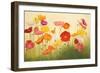 Sunlit Poppies-Janelle Kroner-Framed Premium Giclee Print