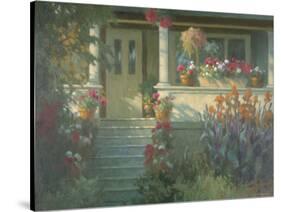 Sunlit Porch-Allan Myndzak-Stretched Canvas