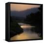 Sunlit River-Madeline Clark-Framed Stretched Canvas