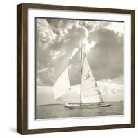 Sunlit Sails I-Michael Kahn-Framed Giclee Print