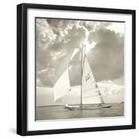 Sunlit Sails I-Michael Kahn-Framed Giclee Print