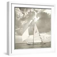 Sunlit Sails I-Michael Kahn-Framed Giclee Print