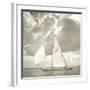 Sunlit Sails I-Michael Kahn-Framed Giclee Print