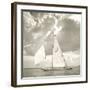 Sunlit Sails I-Michael Kahn-Framed Giclee Print