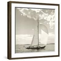 Sunlit Sails II-Michael Kahn-Framed Giclee Print