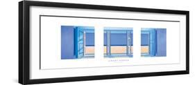 Sunlit Shutters-Jeremy Farmer-Framed Giclee Print