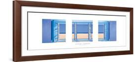 Sunlit Shutters-Jeremy Farmer-Framed Giclee Print