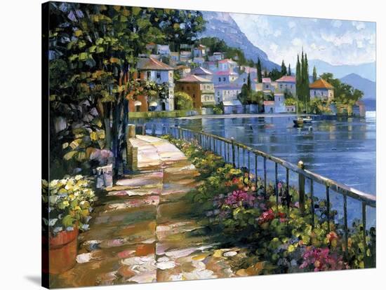 Sunlit Stroll-Howard Behrens-Stretched Canvas