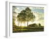 Sunlit Trees-Assaf Frank-Framed Giclee Print