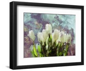 Sunlit Tulips II-Noah Bay-Framed Art Print