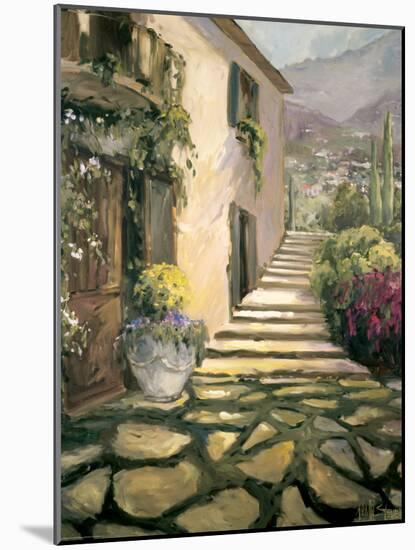 Sunlit Villa II-Allayn Stevens-Mounted Art Print
