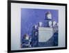 Sunlit Water Towers-Patti Mollica-Framed Giclee Print