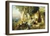 Sunny Afternoon at the Well-Genrikh Ippolitovich Semiradski-Framed Giclee Print
