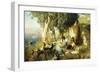 Sunny Afternoon at the Well-Genrikh Ippolitovich Semiradski-Framed Giclee Print
