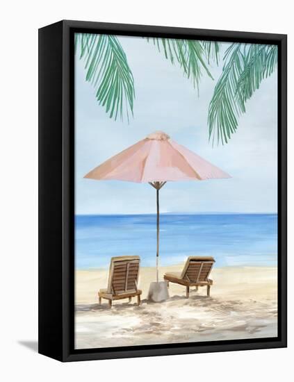 Sunny Beach Days-Isabelle Z-Framed Stretched Canvas