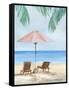 Sunny Beach Days-Isabelle Z-Framed Stretched Canvas