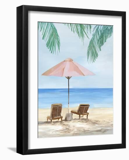 Sunny Beach Days-Isabelle Z-Framed Art Print