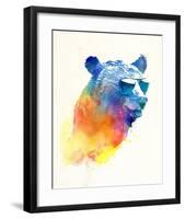 Sunny Bear-Robert Farkas-Framed Art Print