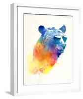 Sunny Bear-Robert Farkas-Framed Art Print