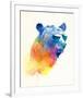 Sunny Bear-Robert Farkas-Framed Art Print