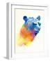 Sunny Bear-Robert Farkas-Framed Art Print