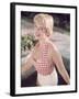 Sunny Blonde Model 1950s-Charles Woof-Framed Photographic Print