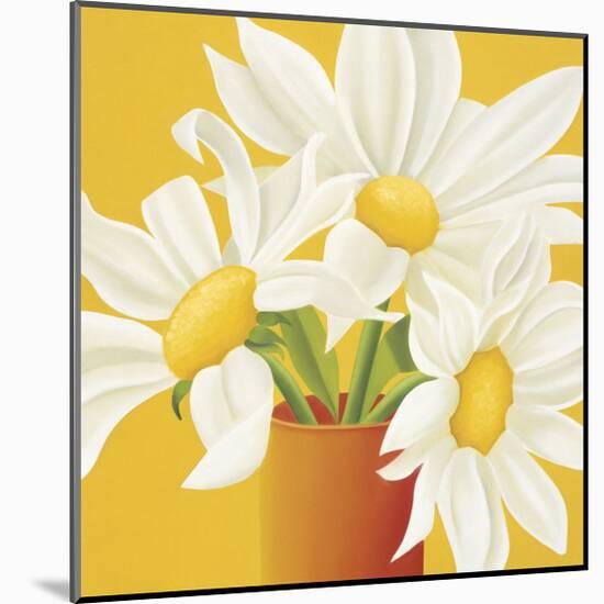 Sunny Daisies-Sarah Horsfall-Mounted Giclee Print