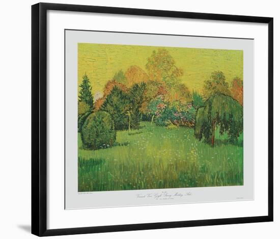 Sunny Day, Arles-Vincent van Gogh-Framed Collectable Print