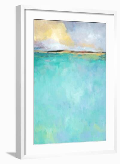 Sunny Day at Sea-Jacob Q-Framed Art Print