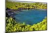 Sunny Day at the Black Sand Beach near Hana on the Island of Maui-Terry Eggers-Mounted Photographic Print