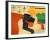 Sunny Day Black-Stephen Huneck-Framed Giclee Print