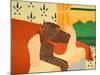 Sunny Day Choc-Stephen Huneck-Mounted Giclee Print