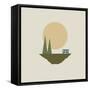 Sunny Day for Camping-Tammy Kushnir-Framed Stretched Canvas