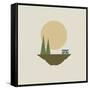 Sunny Day for Camping-Tammy Kushnir-Framed Stretched Canvas