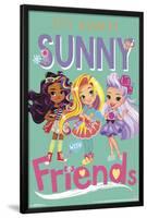 SUNNY DAY - FRIENDS-null-Lamina Framed Poster