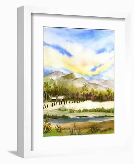 Sunny Day-Neela Pushparaj-Framed Giclee Print