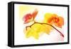 Sunny Electric Orchids-Milli Villa-Framed Stretched Canvas