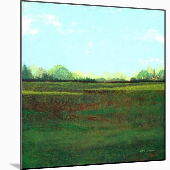 Sunny Field-Herb Dickinson-Mounted Photographic Print