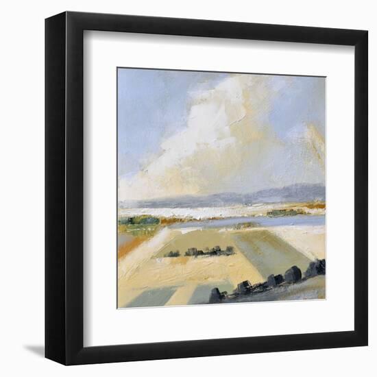 Sunny Fields II-Robert Seguin-Framed Art Print