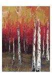 Forest Red 1-Sunny-Mounted Art Print