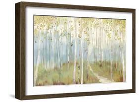 Sunny Forest-Allison Pearce-Framed Art Print