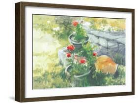 Sunny Garden I-Tomas Guillen-Framed Art Print